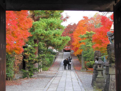 L’entrée du temple