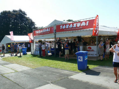 Le stand de la  nourriture Takazumi