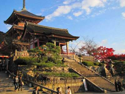 L’entrée du Kiyomizu Temple