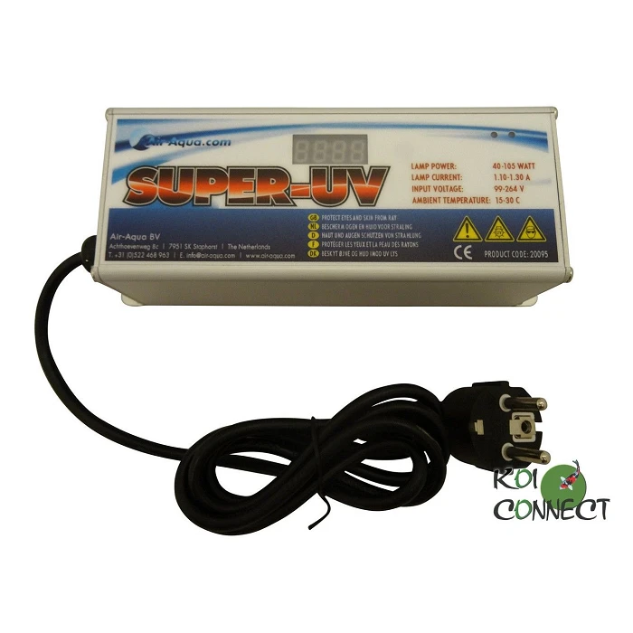 Ballast Pour UVC immergé Air-Aqua 40 / 80 W amalgame