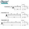 Larmier - Waterfall Oase XL dimensions