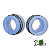 Kit de 2 raccords de serrage du quartz bleu pour TMC Pro Clear 110 W