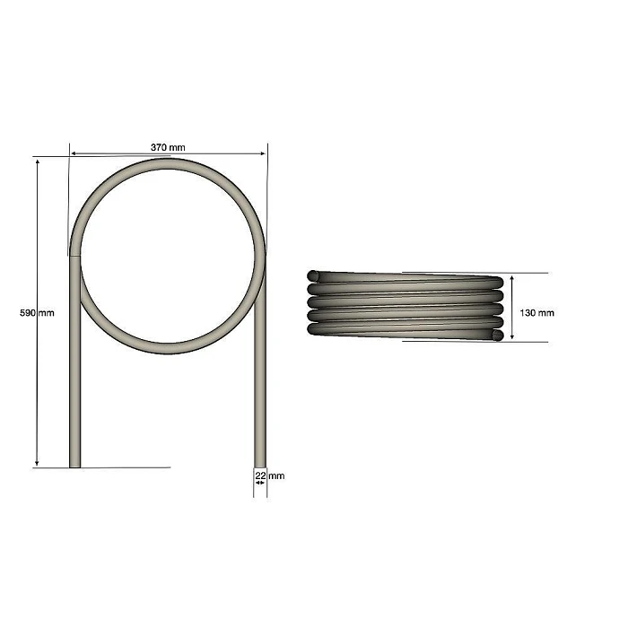 Echangeur thermique 30 kW dimensions