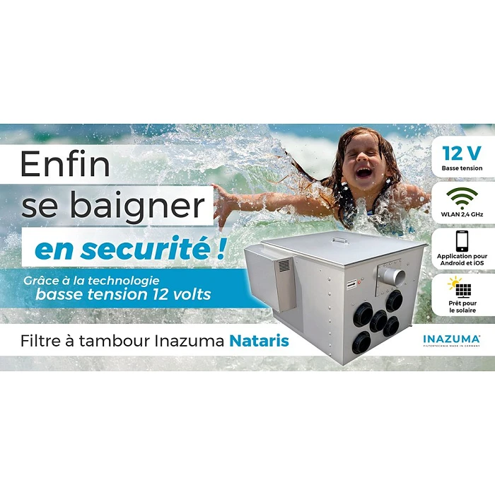 Filtre à tambour Inazuma Nataris 100 flyer