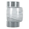 Clapet anti-retour transparent en 110mm