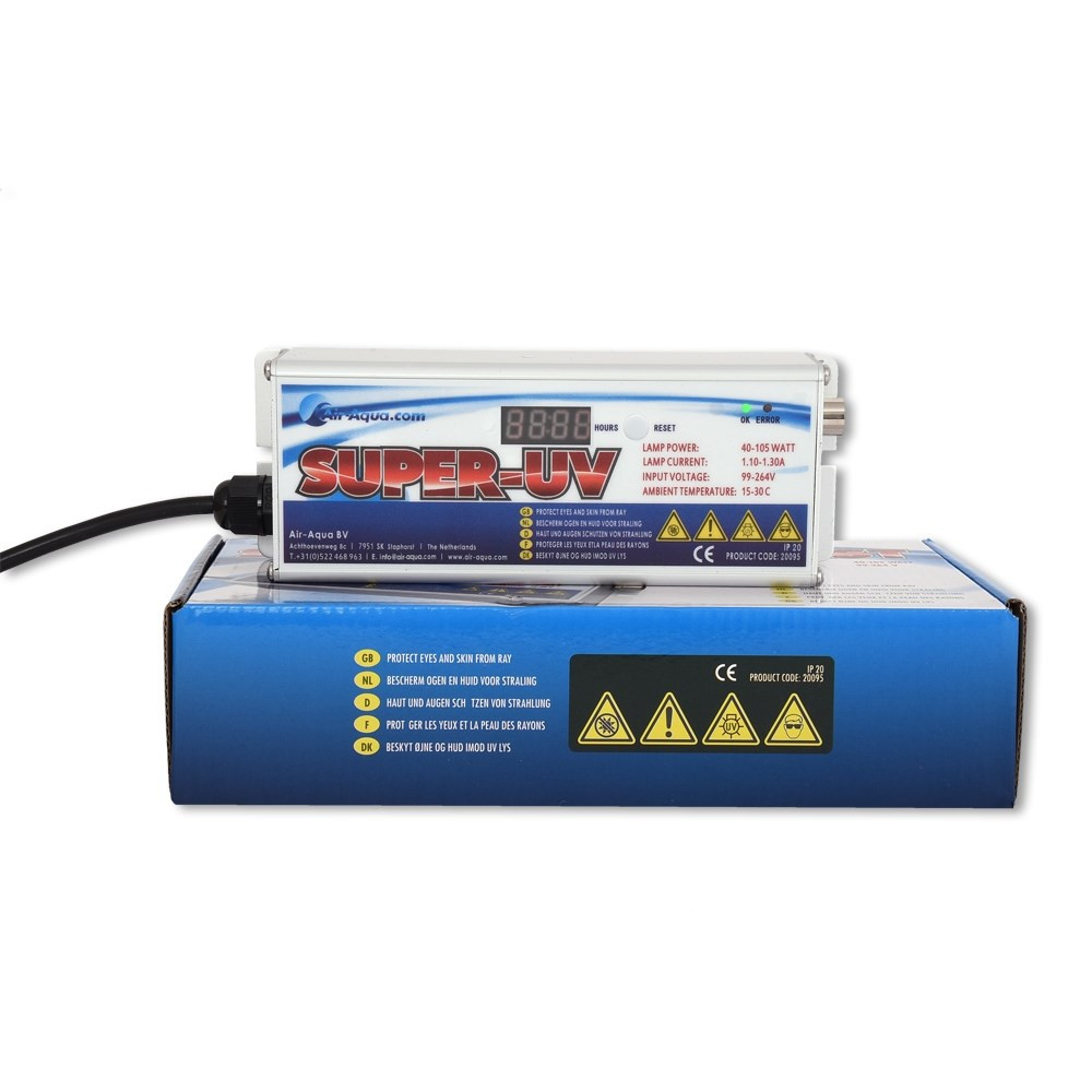 Ballast pour Super UV immergé Air-Aqua de 40 W à 105 W