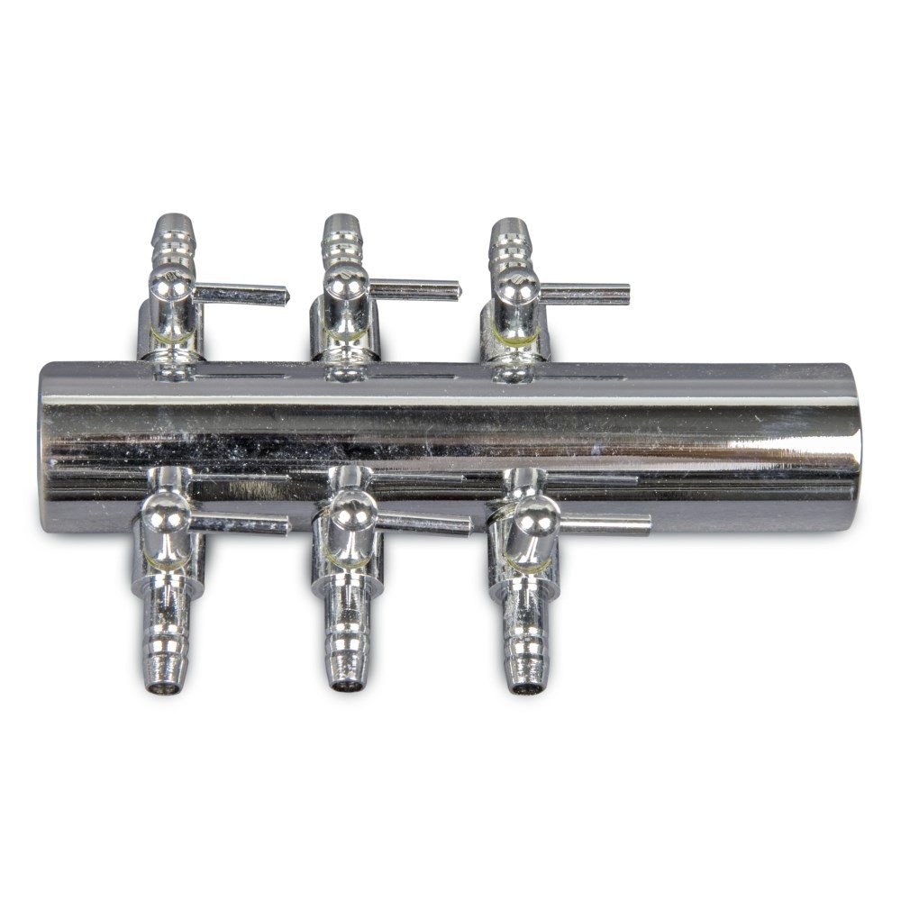 Répartiteur 6 sorties 4 mm