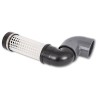 Coude 90° en PP MF 110 mm
