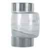 Clapet anti-retour transparent