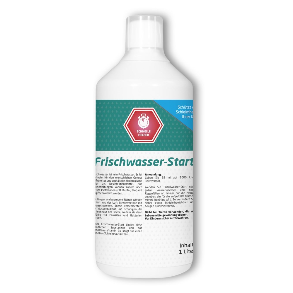 Frischwasser-Start - Conditionneur d'eau neuve