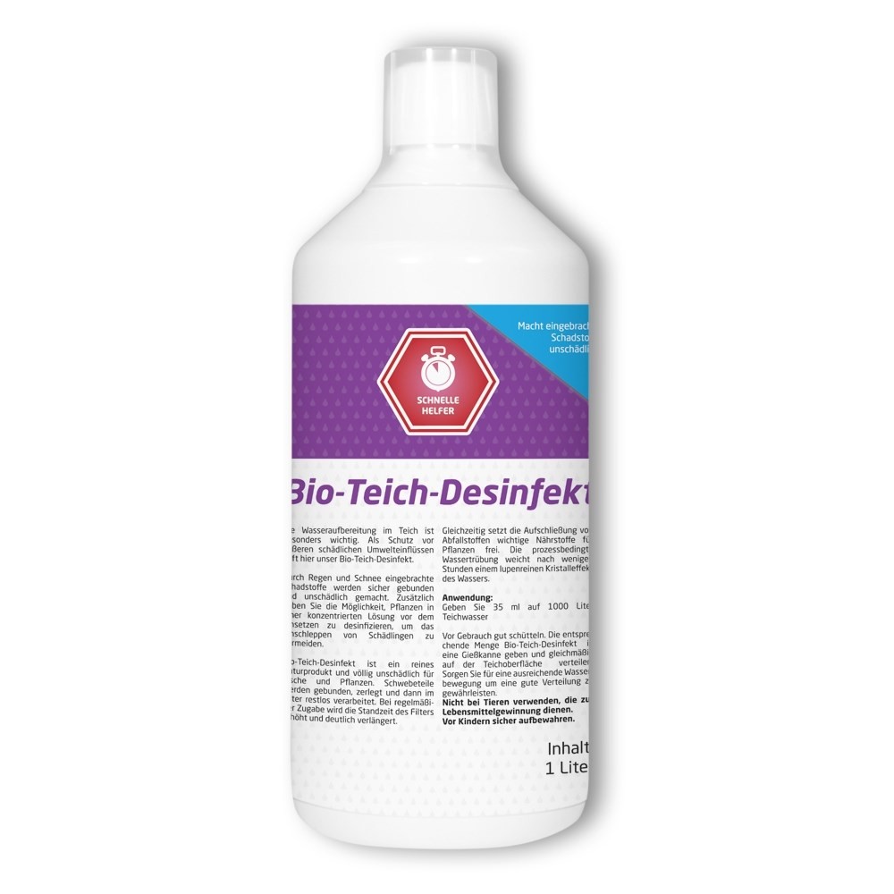 Bio-Teichdesinfekt - Désinfection biologique du bassin
