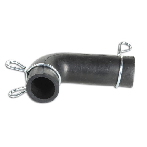 Coude souple pour pompe à air 19mm avec collier