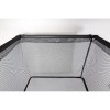 Cage flottante noire 115 x 115 x 105 cm - maille 7 mm Intérieur