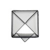 Filet de couverture pour cage flottante noire ouvert