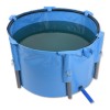 Bassin pliable 620 L Ø100 x 80 cm avec filet plein