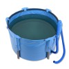 Bassin pliable 1400 L Ø150 x 80 cm avec filet avec vidange