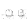 Pompe à air Thomas AP-80H dimensions