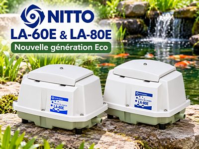 Nitto LA-60E et LA-80E : nouvelles pompes à air Eco